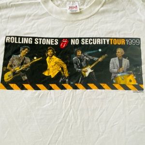 Rolling Stones 1999 NO SECURITY TOUR tee